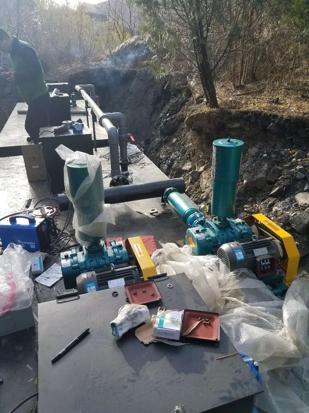 濰坊項目現場